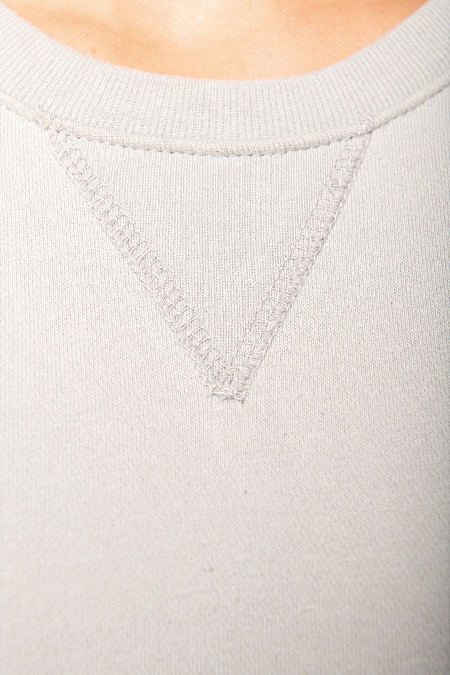 SN481 SWEAT-SHIRT COL ROND EN COTON BIO FEMME