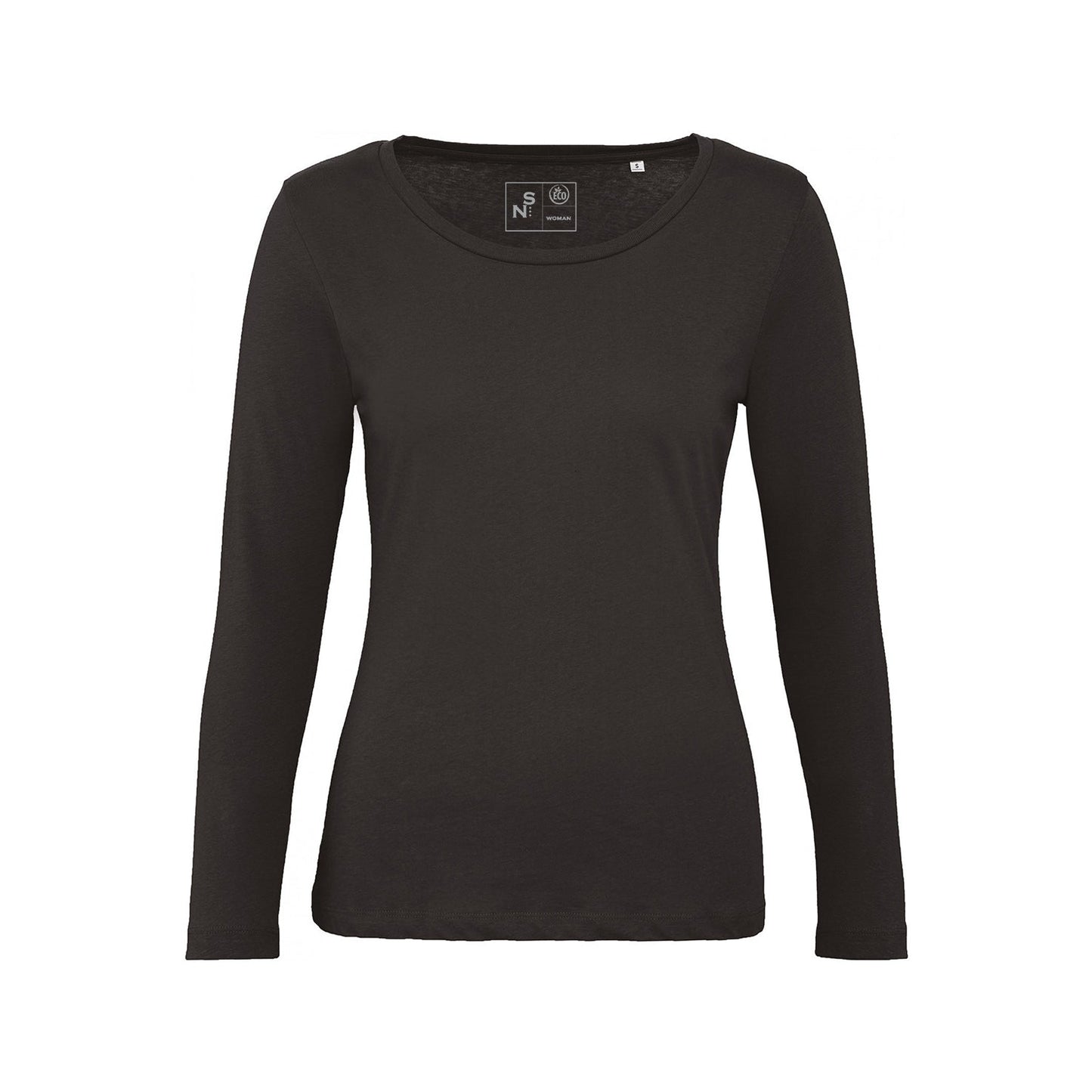 SNC071 T-SHIRT BIOLOGICA INSPIRE MANICA LUNGA.DONNA