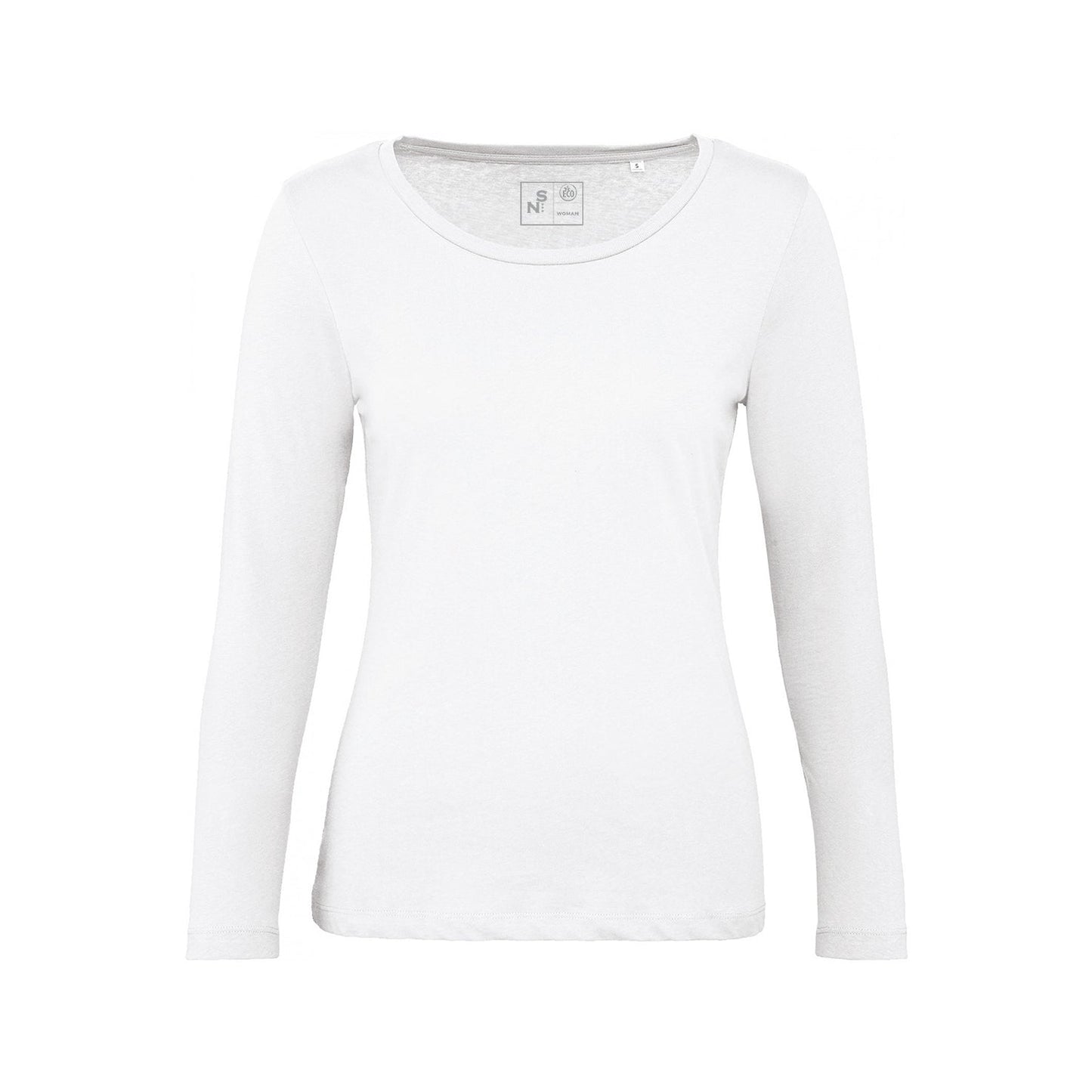 SNC071 T-SHIRT BIOLOGICA INSPIRE MANICA LUNGA.DONNA