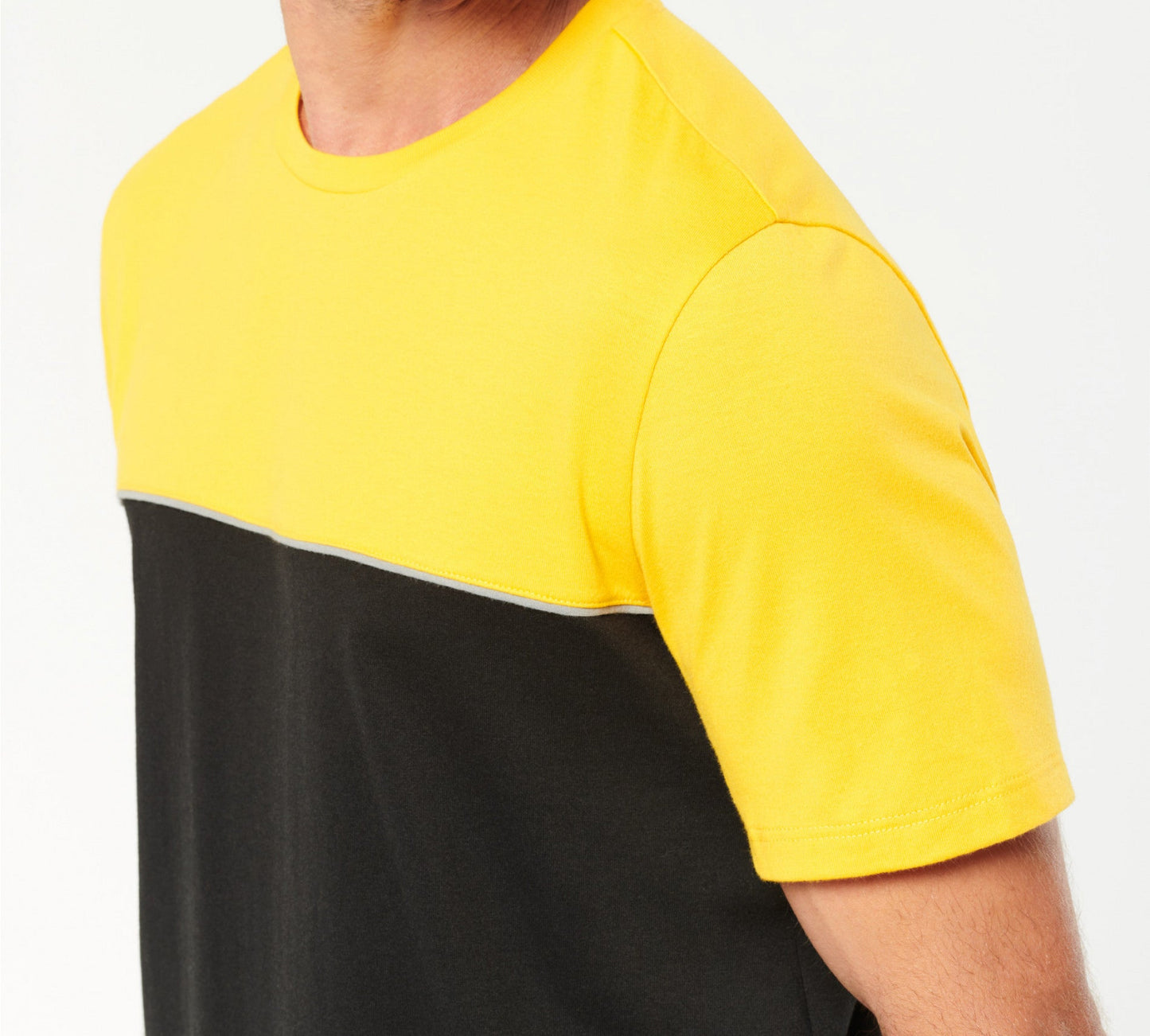 SNC304 CAMISETA BICOLOR LABORAL - UNISEX