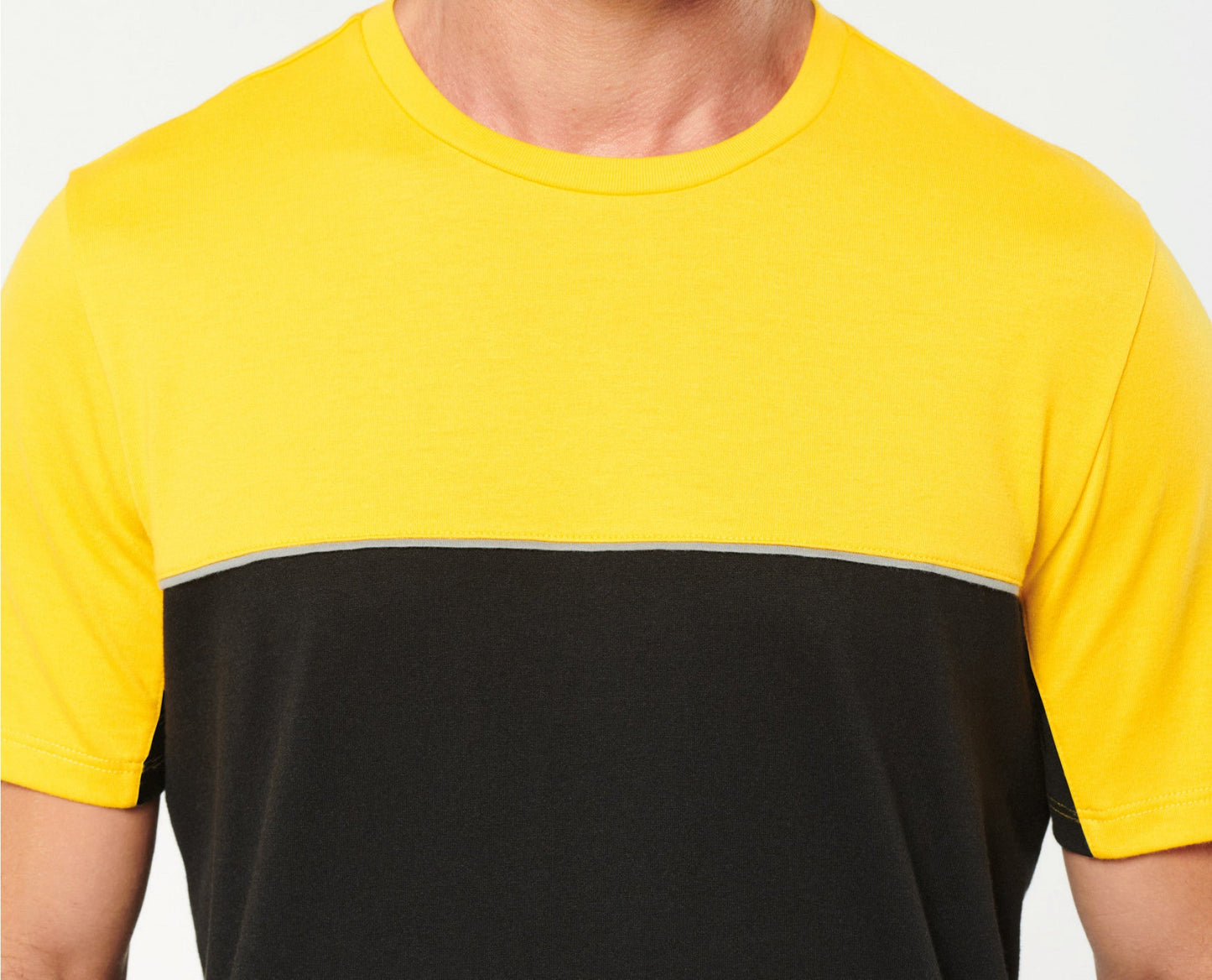 SNC304 CAMISETA BICOLOR LABORAL - UNISEX