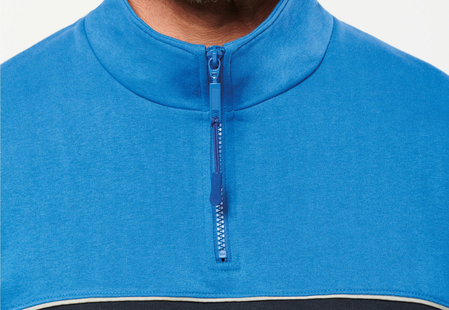 SN404 SUDADERA CUELLO CREMALLERA.UNISEX