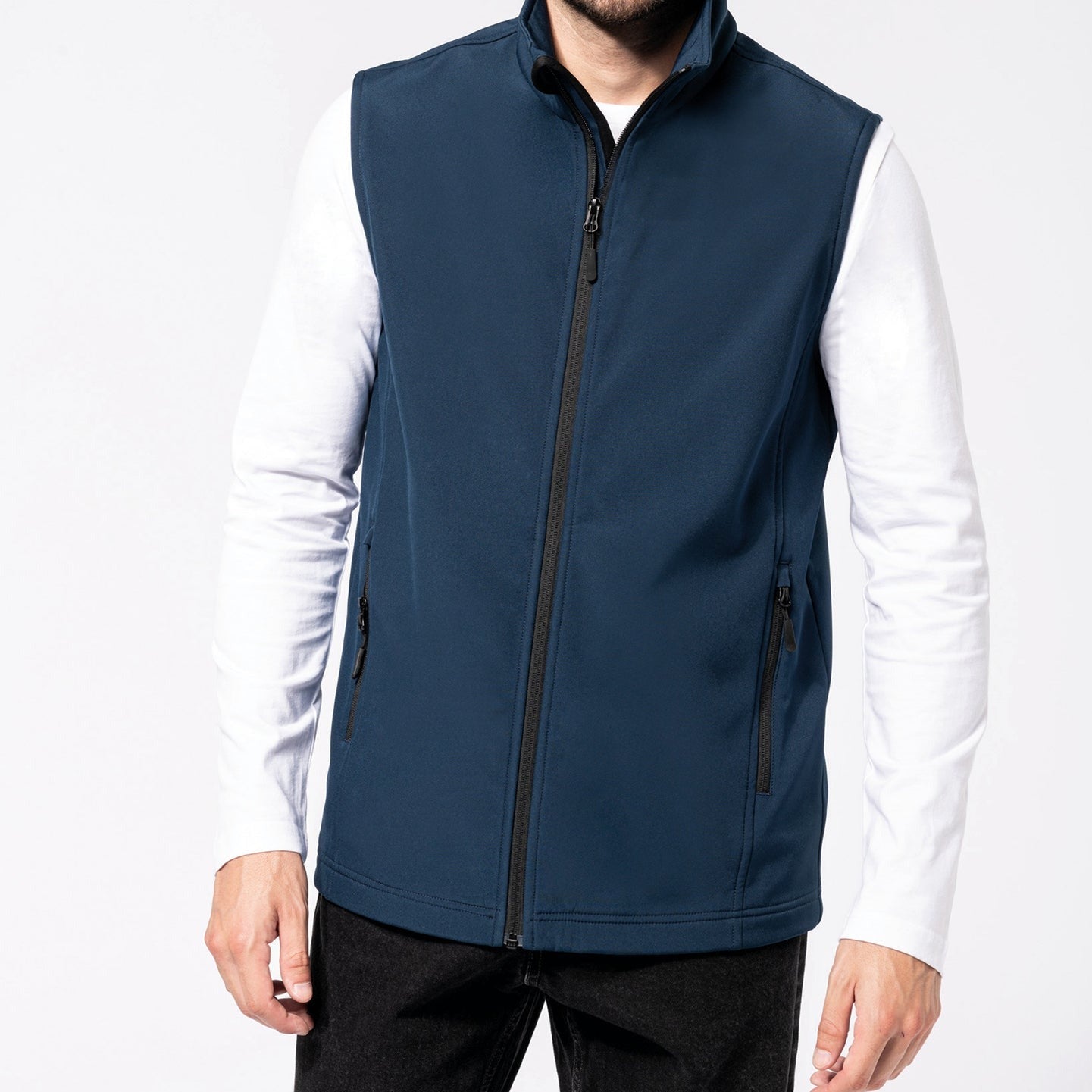SNCH426 CHALECO SOFTSHELL-2 CAPAS-UNISEX
