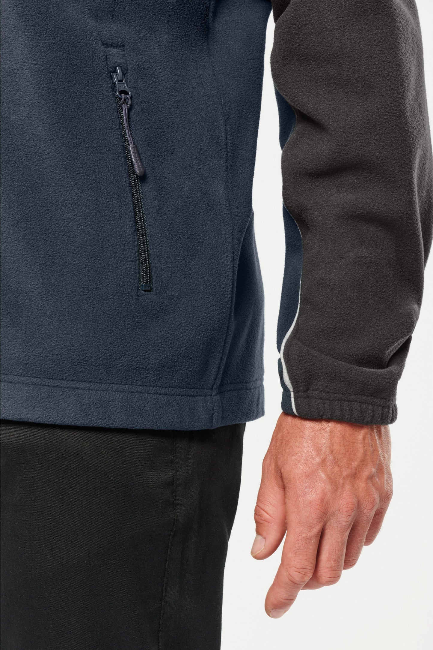 SNCH904 CHAQUETA POLAR BICOLOR