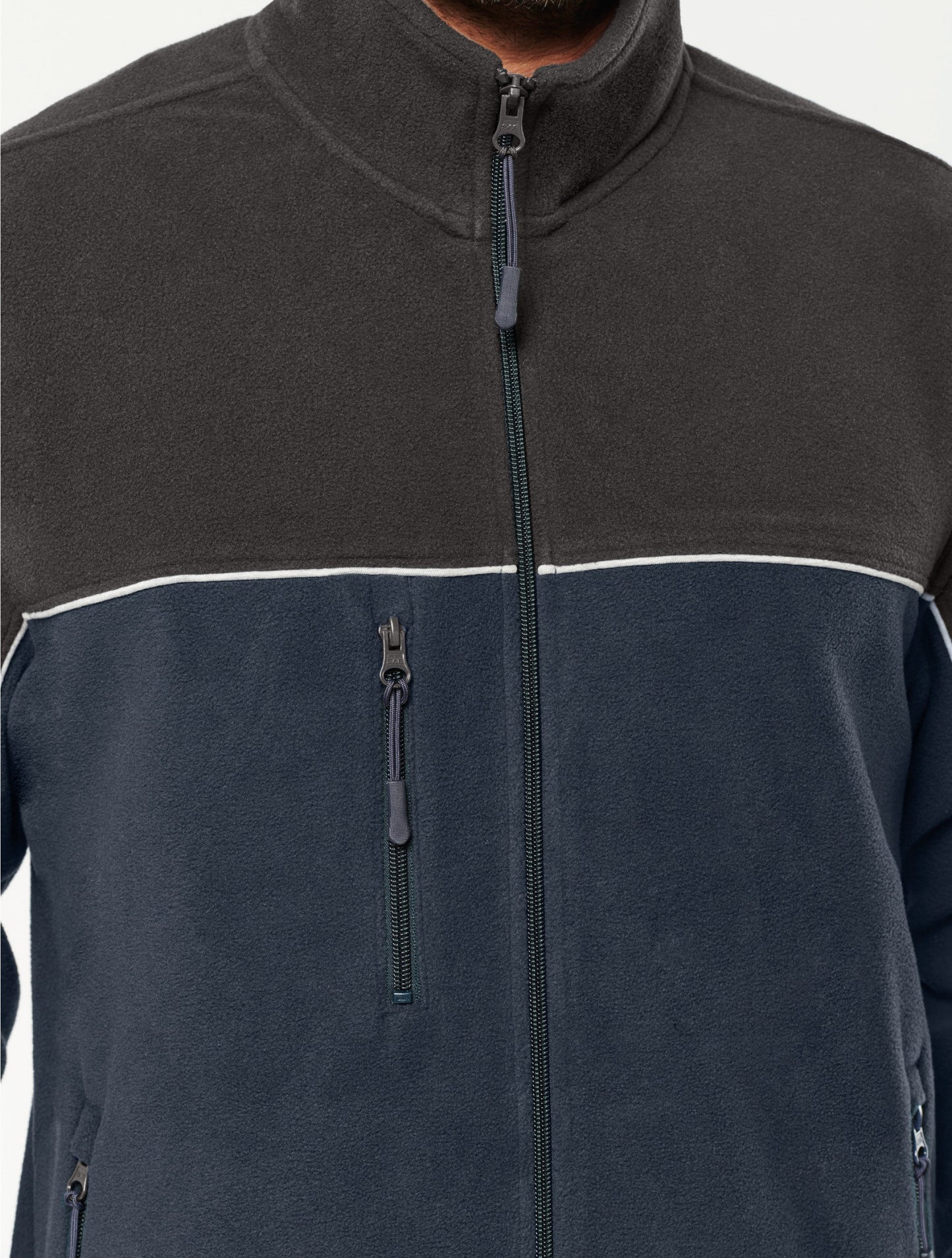 SNCH904 CHAQUETA POLAR BICOLOR