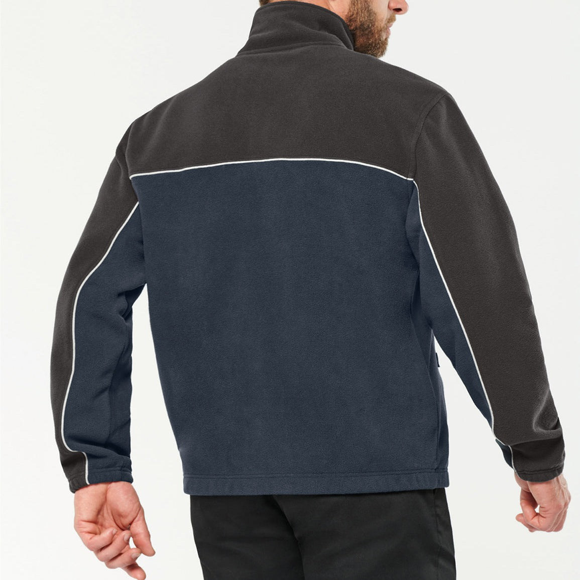 SNCH904 CHAQUETA POLAR BICOLOR