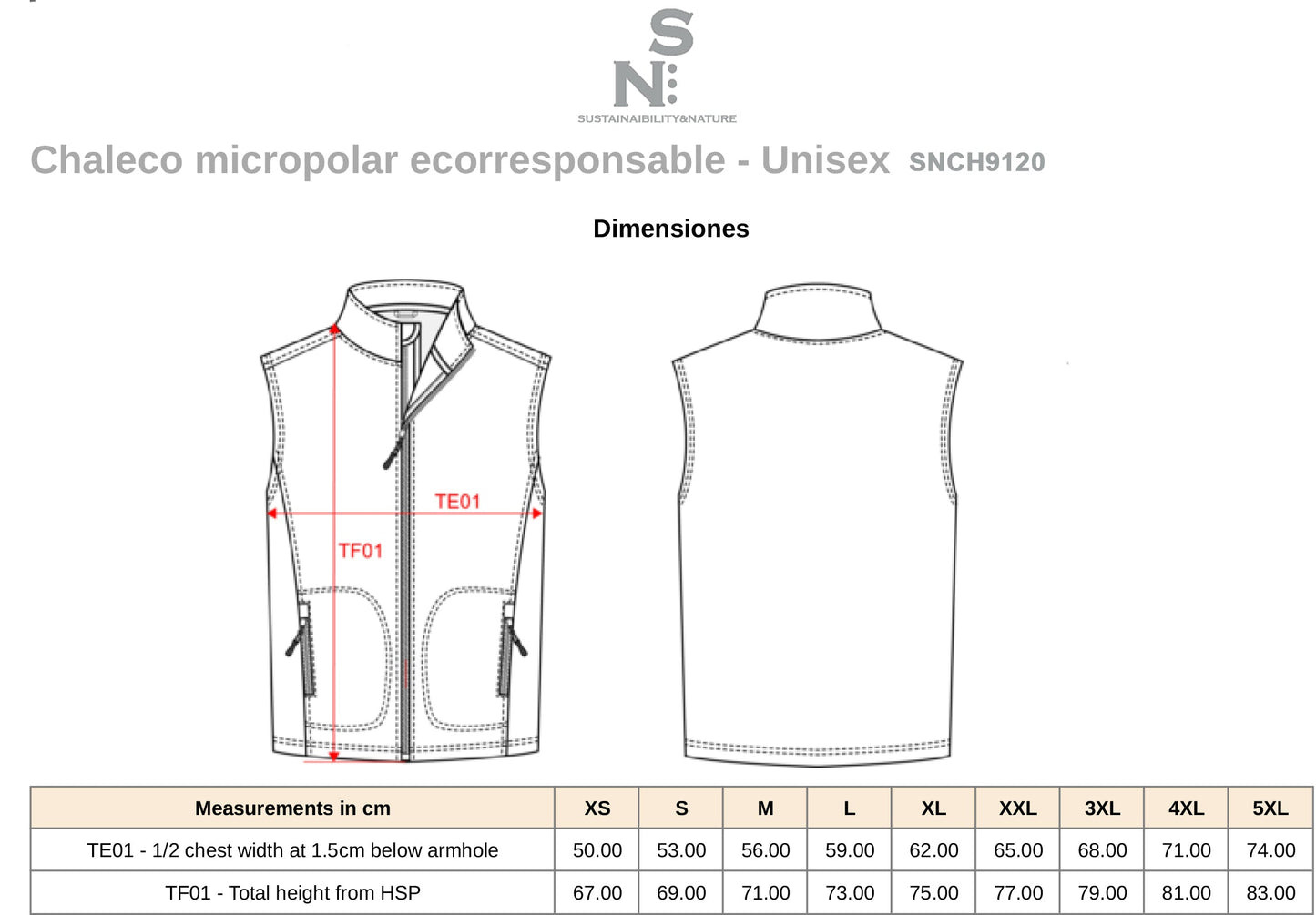 SNCH9120 - GILET IN MICROPILE RICICLATO.UNISEX