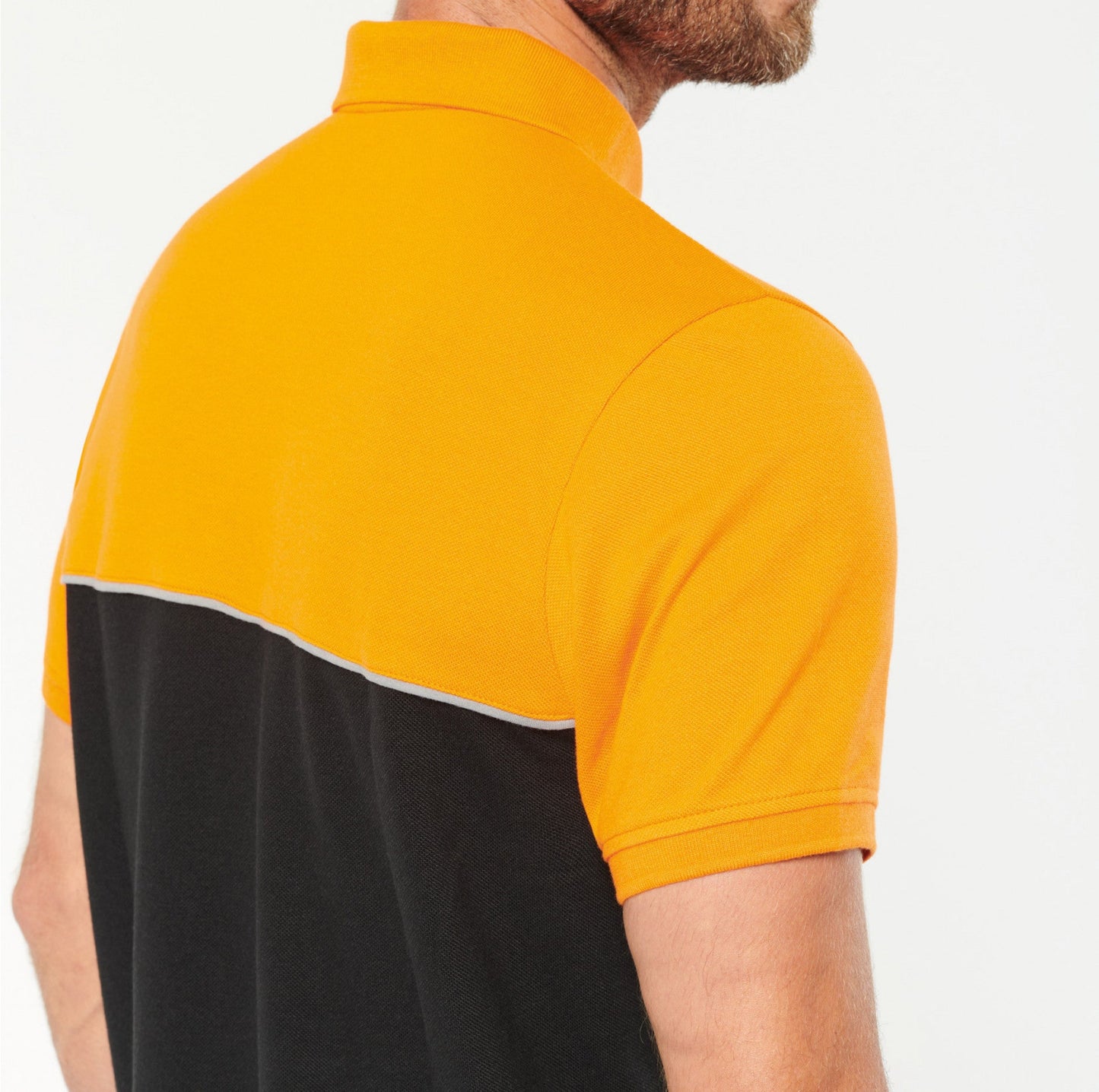 SNPL210 POLO BICOLOR LABORAL- UNISEX