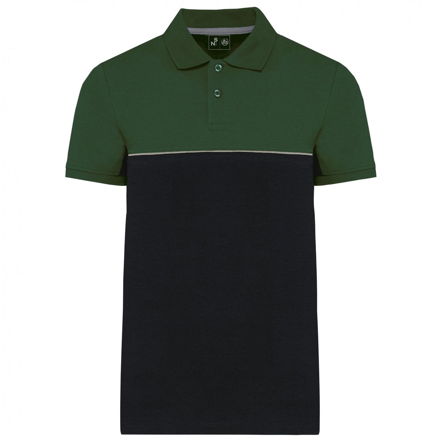 SNPL210 POLO BICOLOR LABORAL- UNISEX