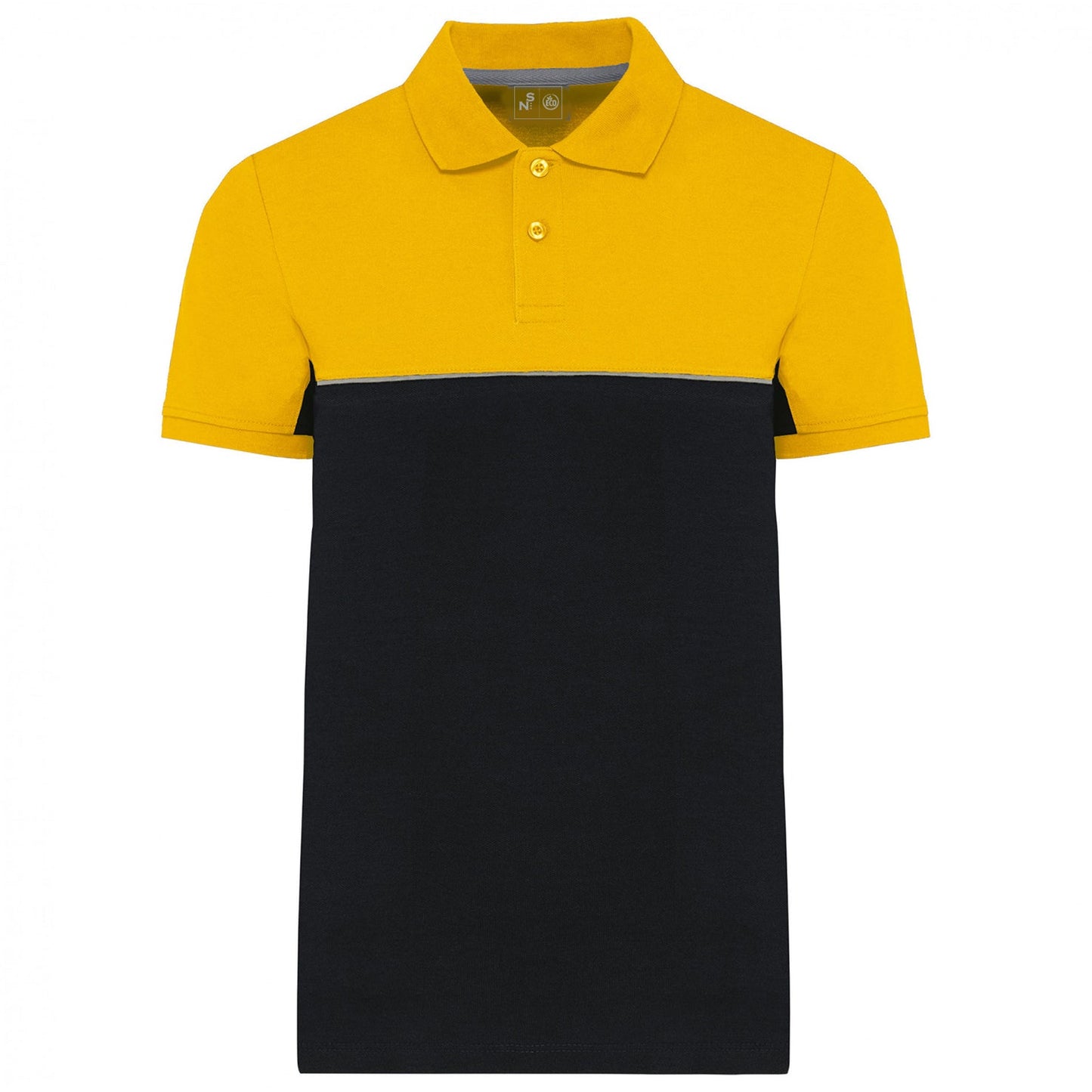 SNPL210 POLO BICOLOR LABORAL- UNISEX