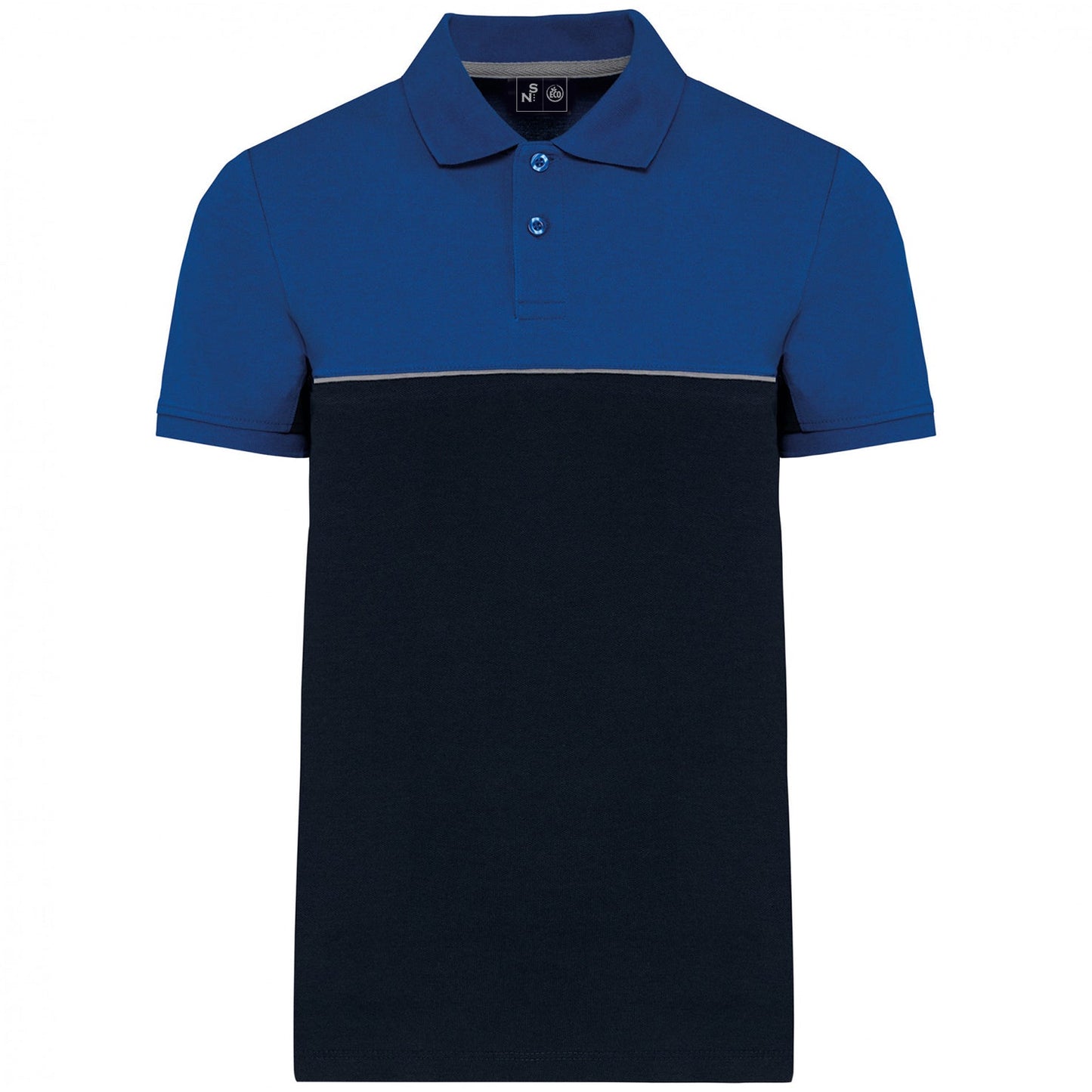 SNPL210 POLO BICOLOR LABORAL- UNISEX