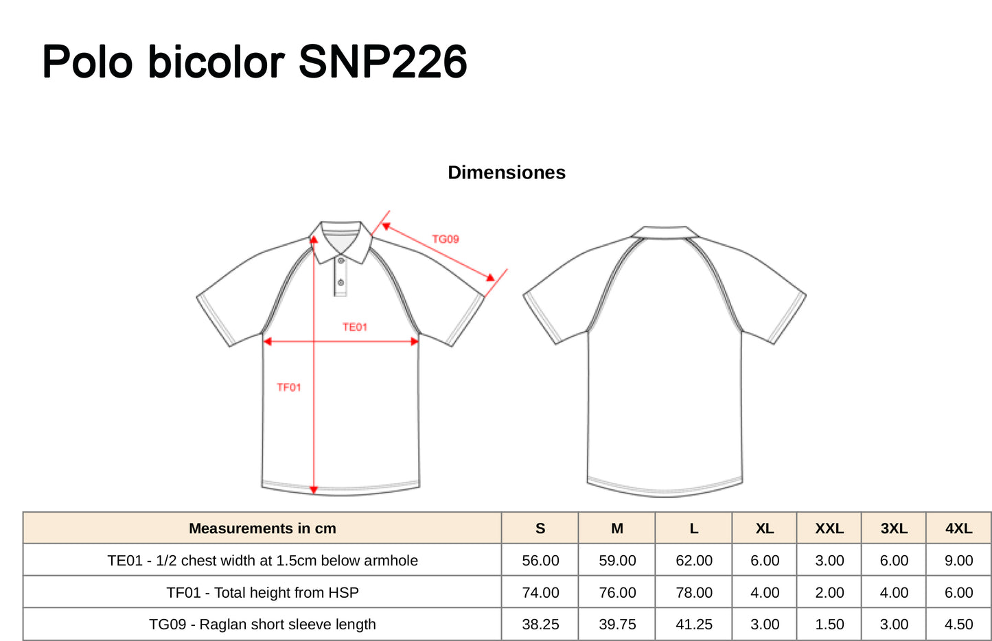 SNP226-POLO BICOLORE
