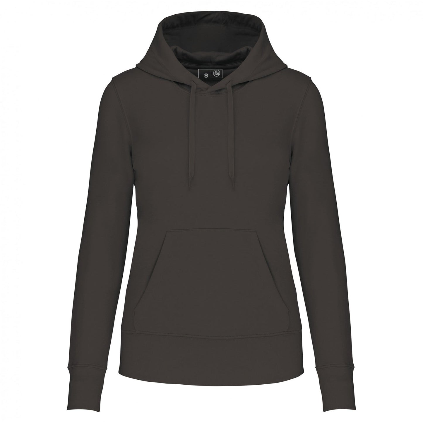 SN4028 - FELPA DA DONNA ECO-RESPONSABILE CON CAPPUCCIO