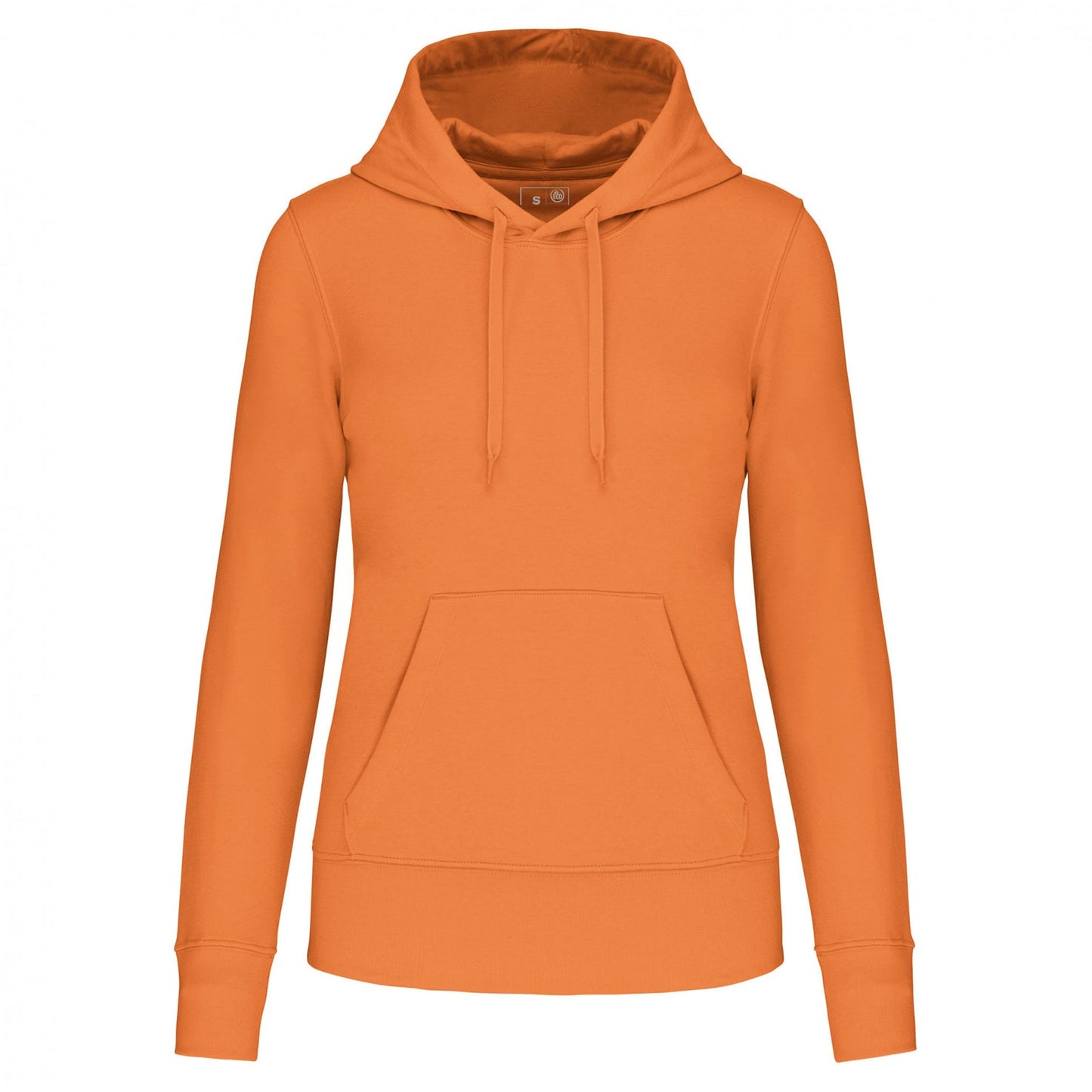 SN4028 - FELPA DA DONNA ECO-RESPONSABILE CON CAPPUCCIO