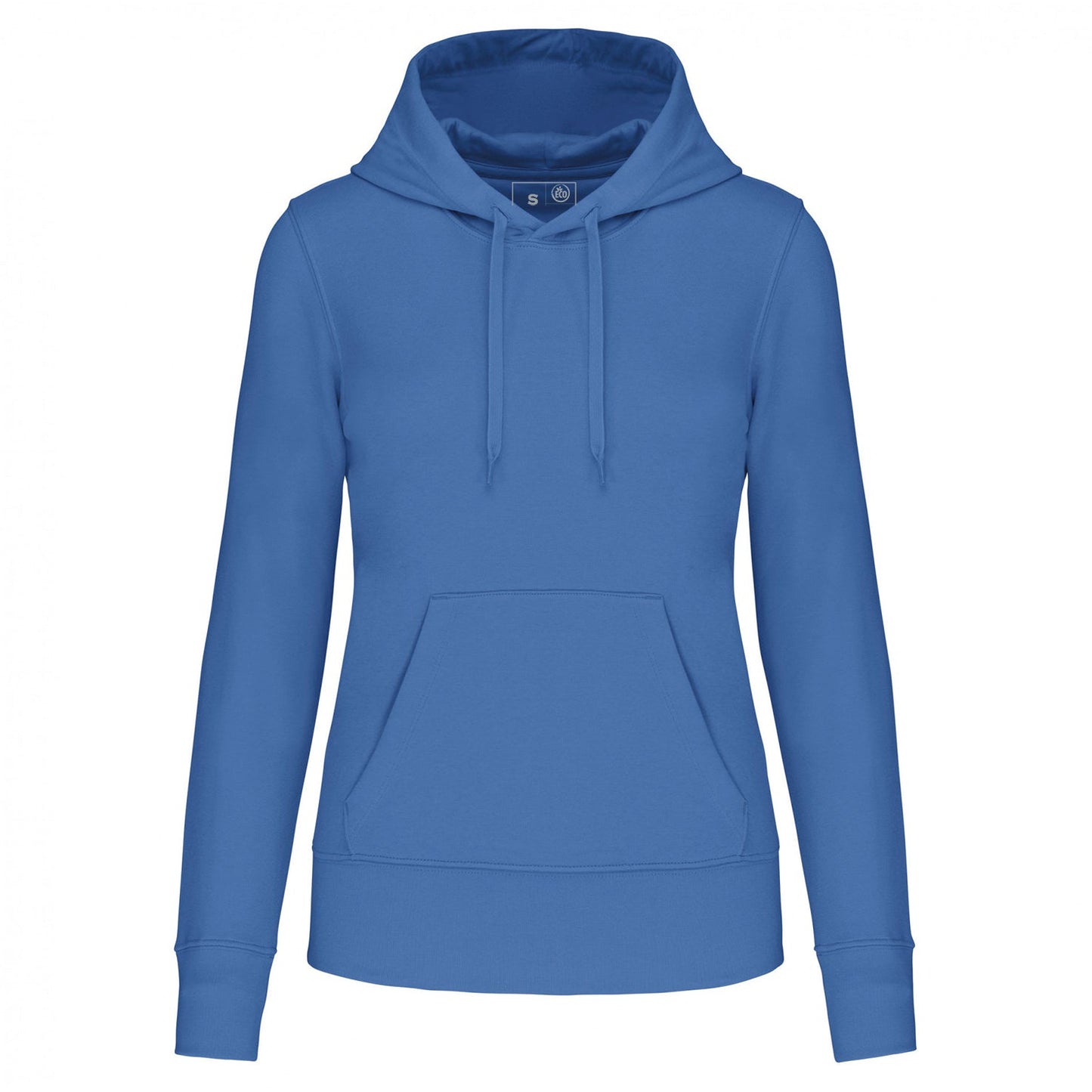 SN4028 - FELPA DA DONNA ECO-RESPONSABILE CON CAPPUCCIO
