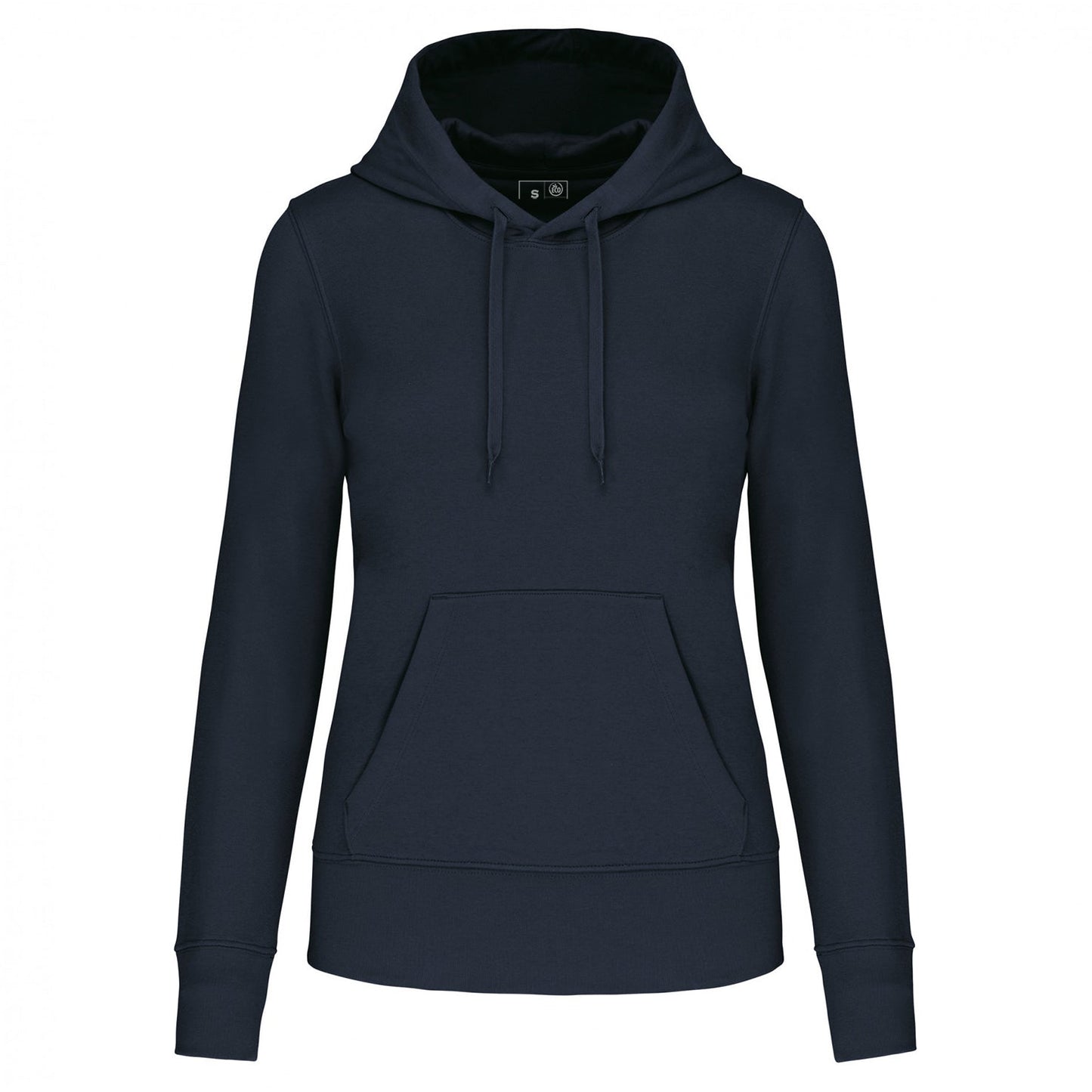 SN4028 - FELPA DA DONNA ECO-RESPONSABILE CON CAPPUCCIO