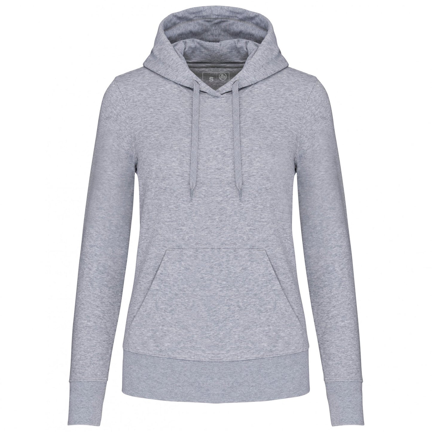 SN4028 - FELPA DA DONNA ECO-RESPONSABILE CON CAPPUCCIO
