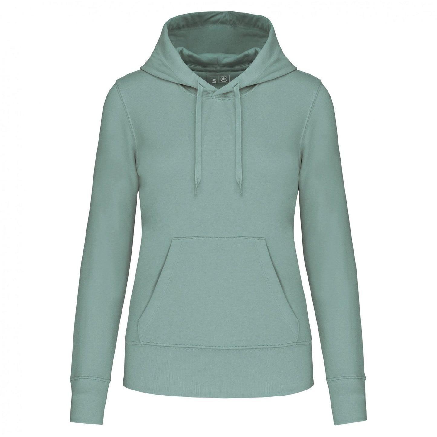 SN4028 - FELPA DA DONNA ECO-RESPONSABILE CON CAPPUCCIO