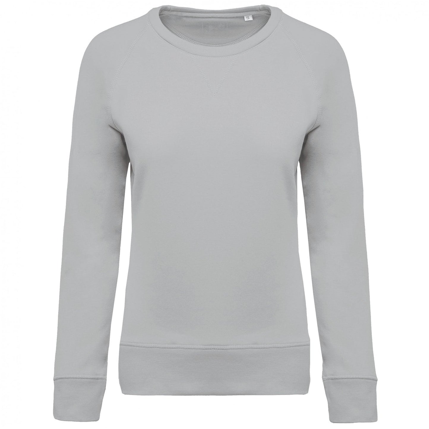 SN481 SWEAT-SHIRT COL ROND EN COTON BIO FEMME