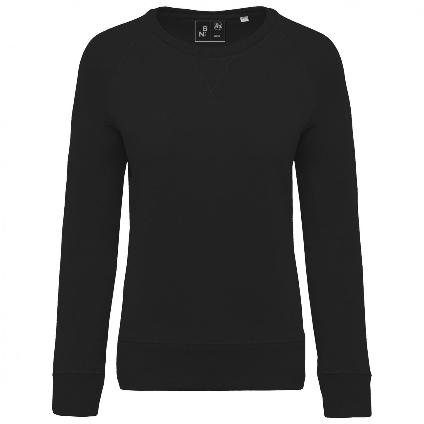 SN481 SWEAT-SHIRT COL ROND EN COTON BIO FEMME