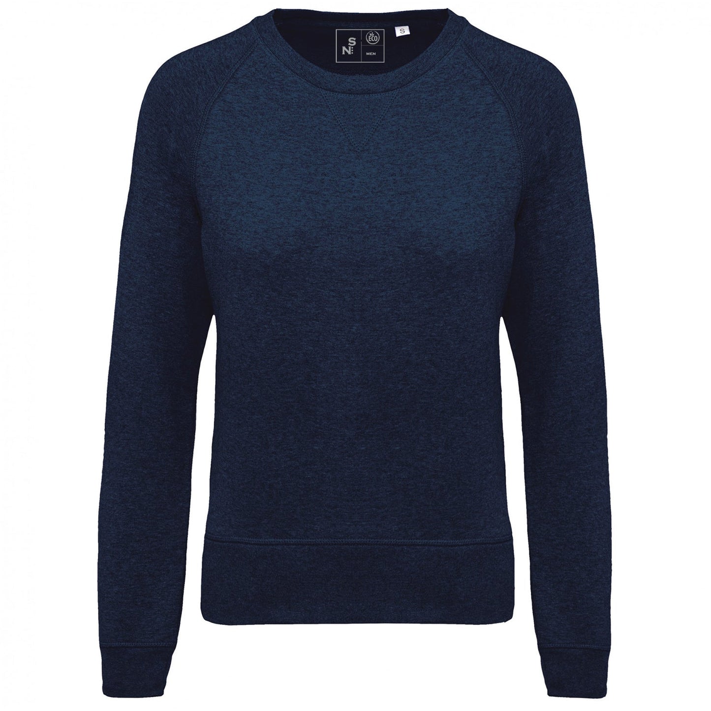 SN481 SWEAT-SHIRT COL ROND EN COTON BIO FEMME