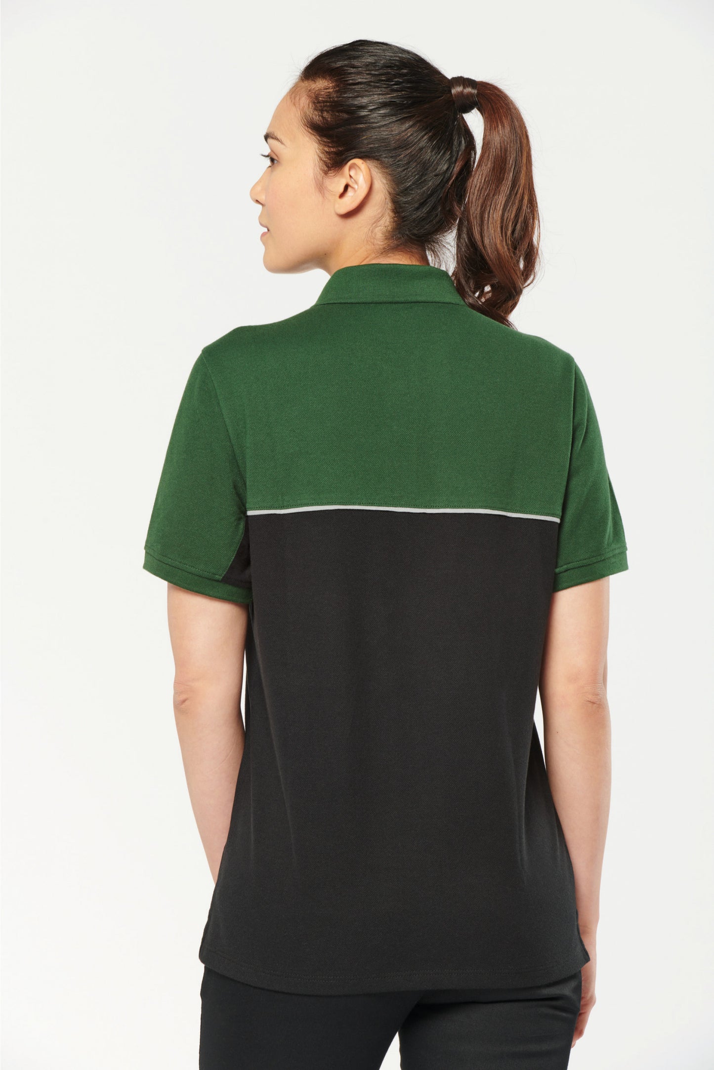 SNPL210 POLO BICOLOR LABORAL- UNISEX