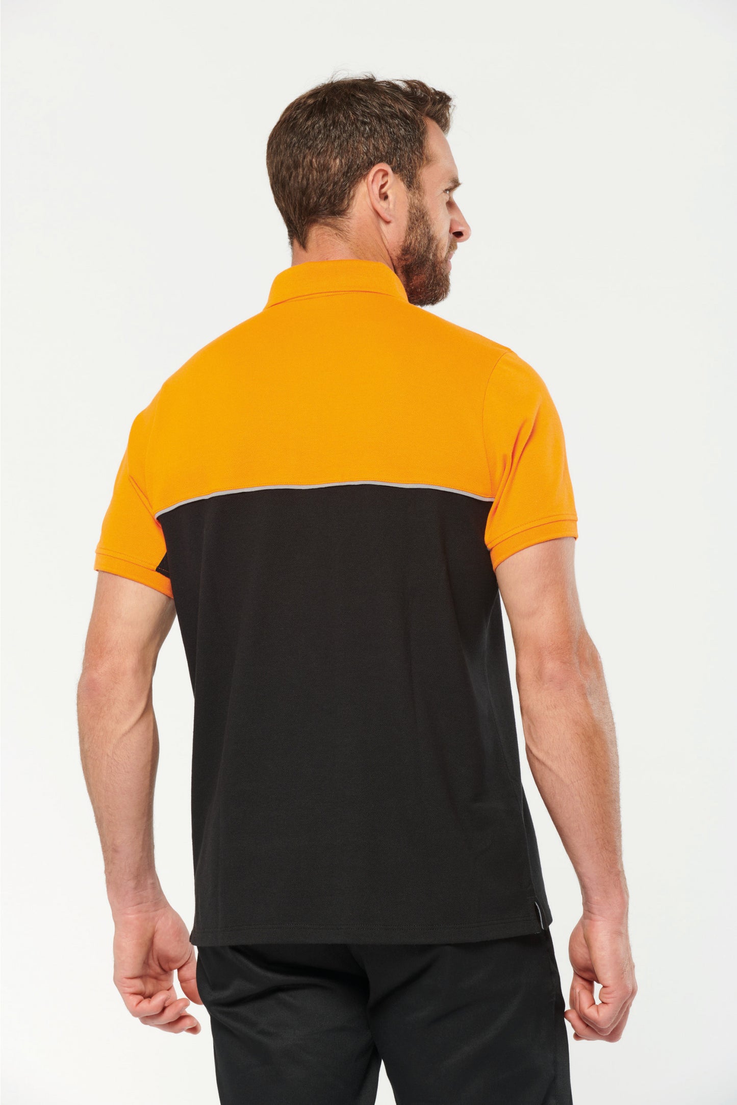 SNPL210 POLO BICOLOR LABORAL- UNISEX