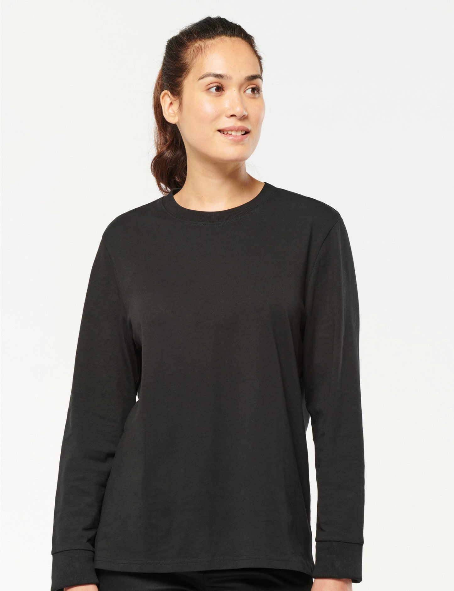 SNL303 - CAMISETA LABORAL ALGODÓN ORGÁNICO M/L. UNISEX