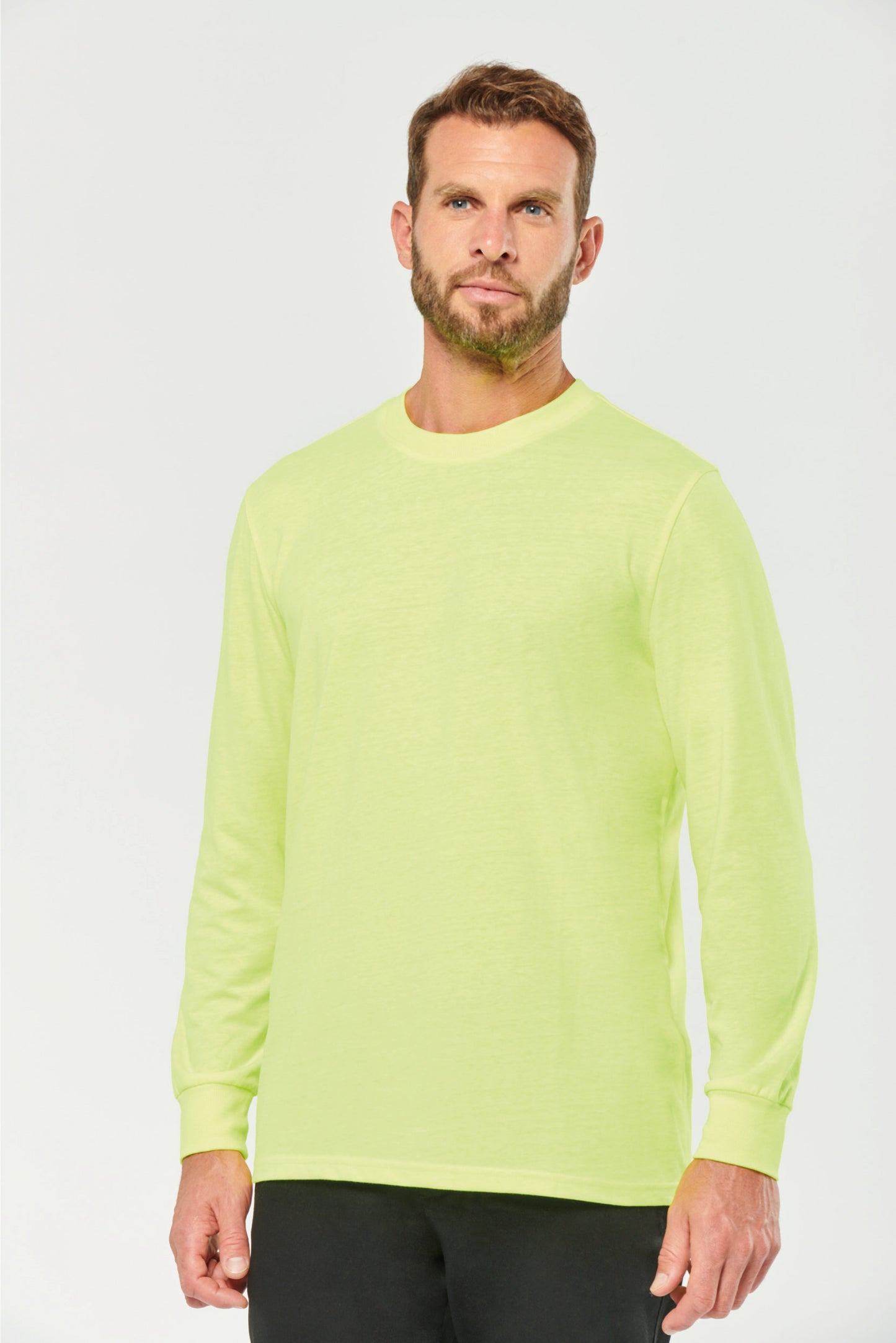 SNL303 - CAMISETA LABORAL ALGODÓN ORGÁNICO M/L. UNISEX