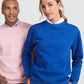 SN1071 FELPA UNISEX SENZA CAPPUCCIO