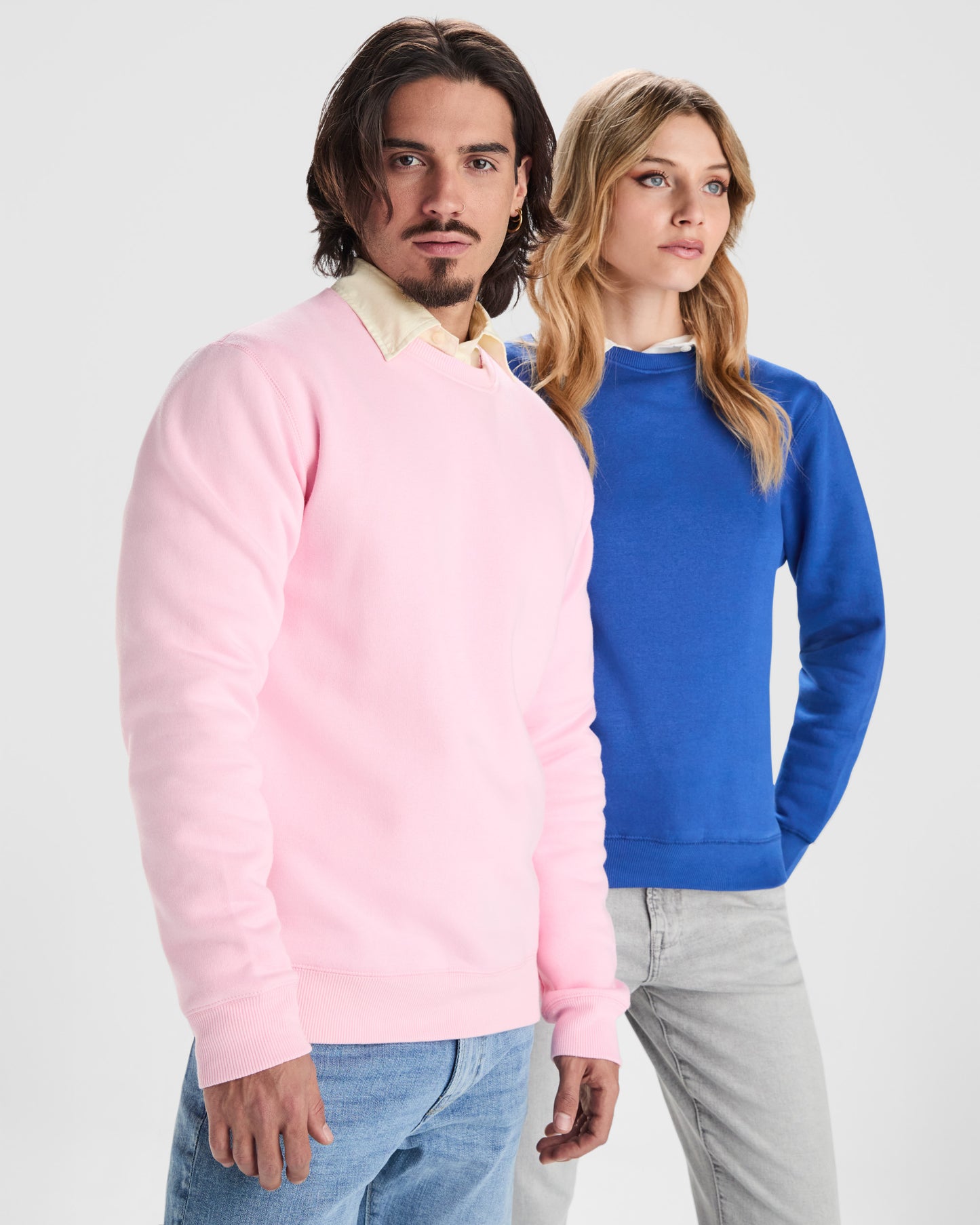 SN1071 SUDADERA SIN CAPUCHA UNISEX
