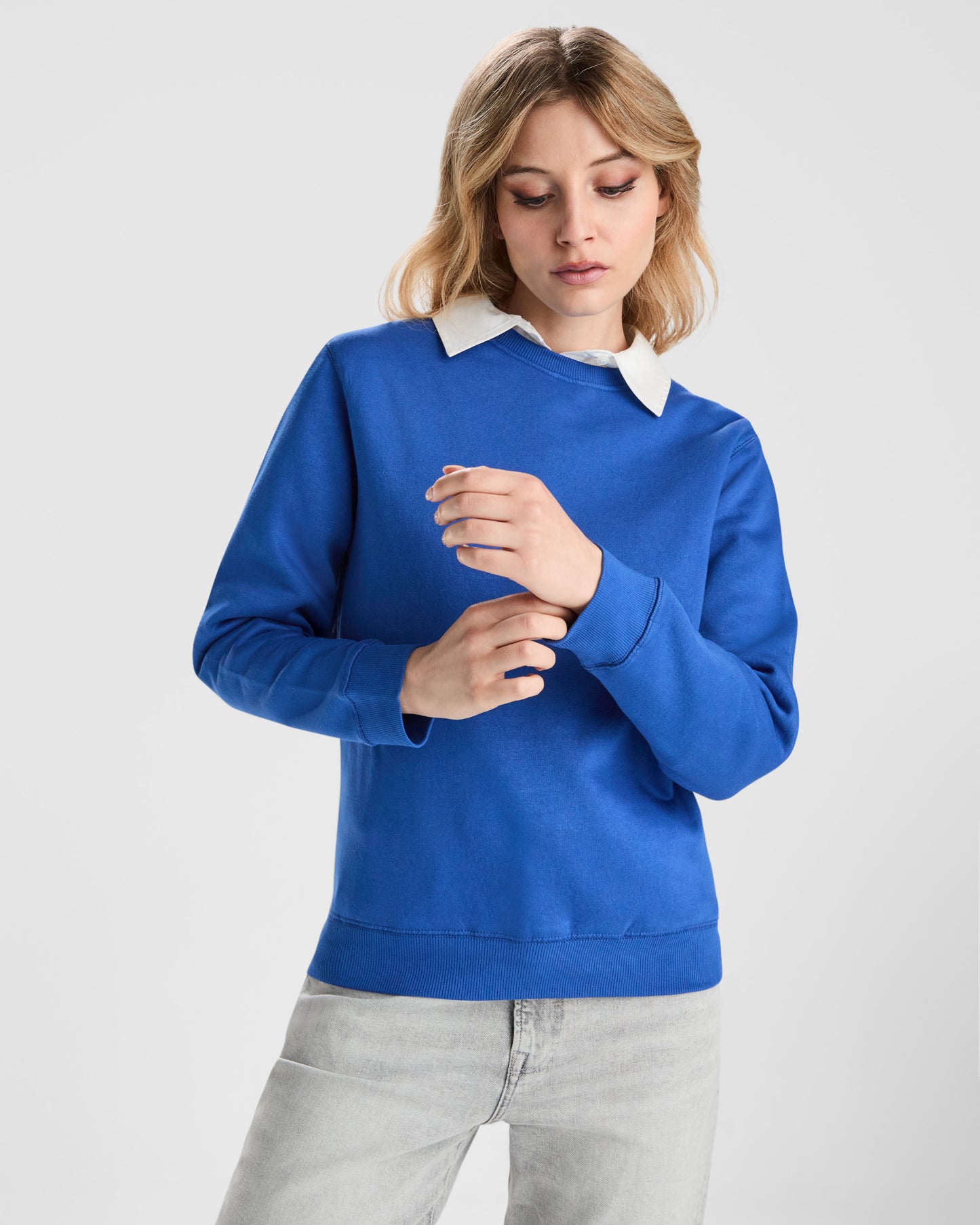 SN1071 SUDADERA SIN CAPUCHA UNISEX