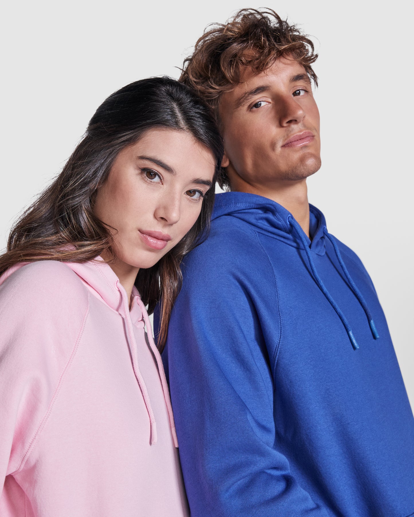 SN1074 FELPA CON CAPPUCCIO.UNISEX