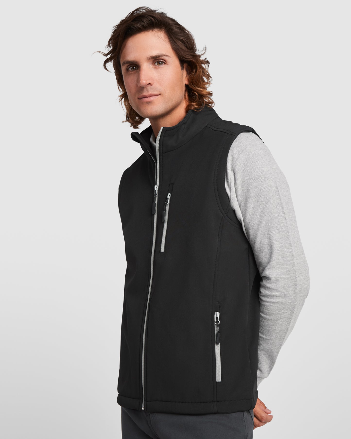 SNCH1199 - GILET SOFTSHELL 2 COUCHES