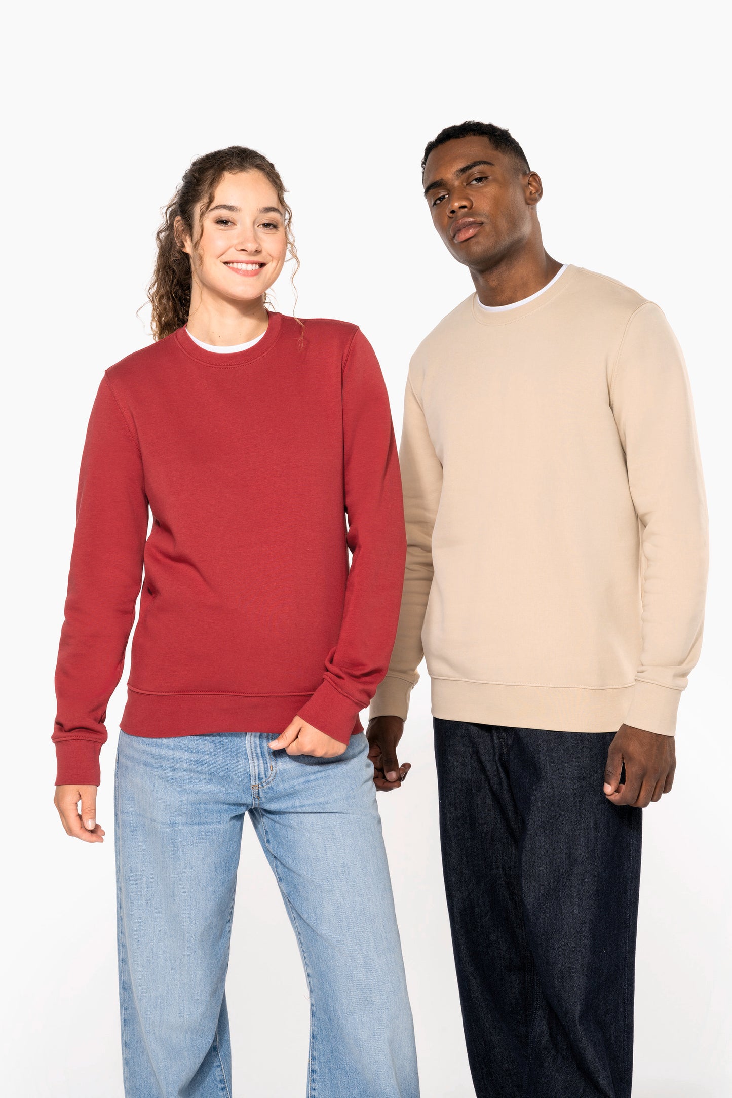 SN4025 -SUDADERA DE CUELLO REDONDO.UNISEX