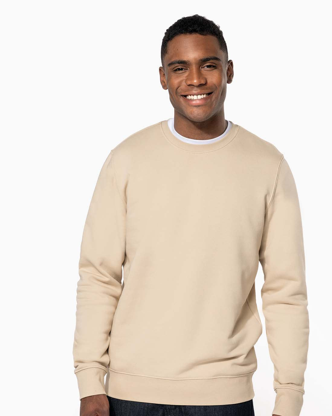 SN4025 -SUDADERA DE CUELLO REDONDO.UNISEX