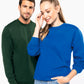 SNS4040 - FELPA UNISEX CON SCOLLO ROTONDO