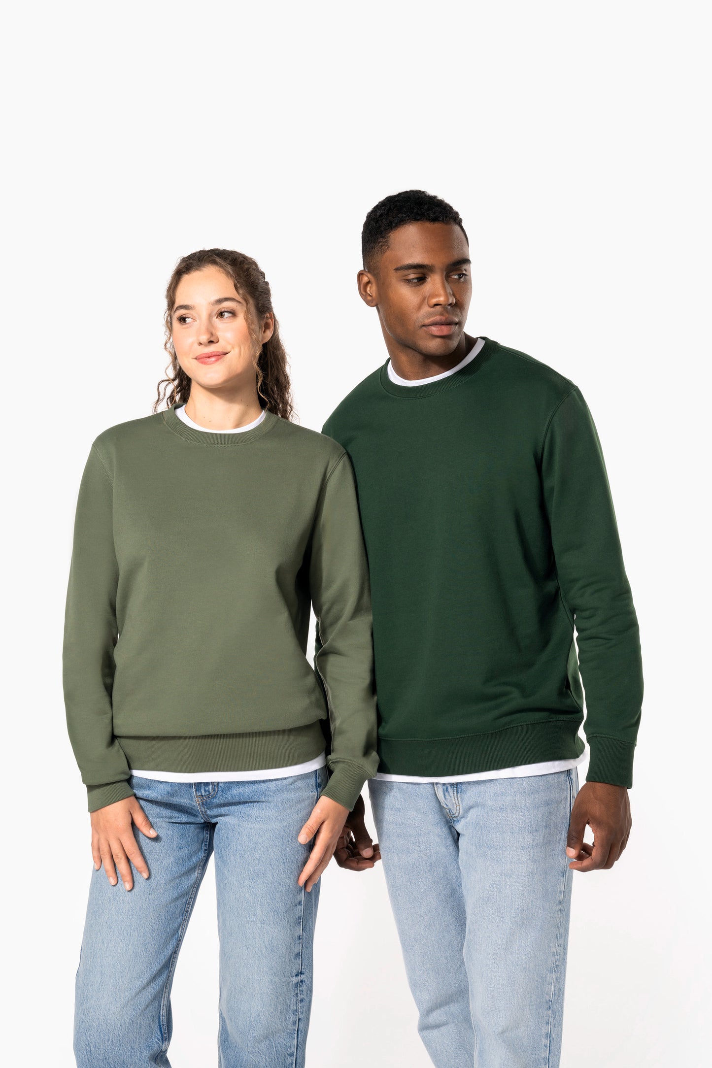 SNS4040 - SUDADERA UNISEX CUELLO REDONDO