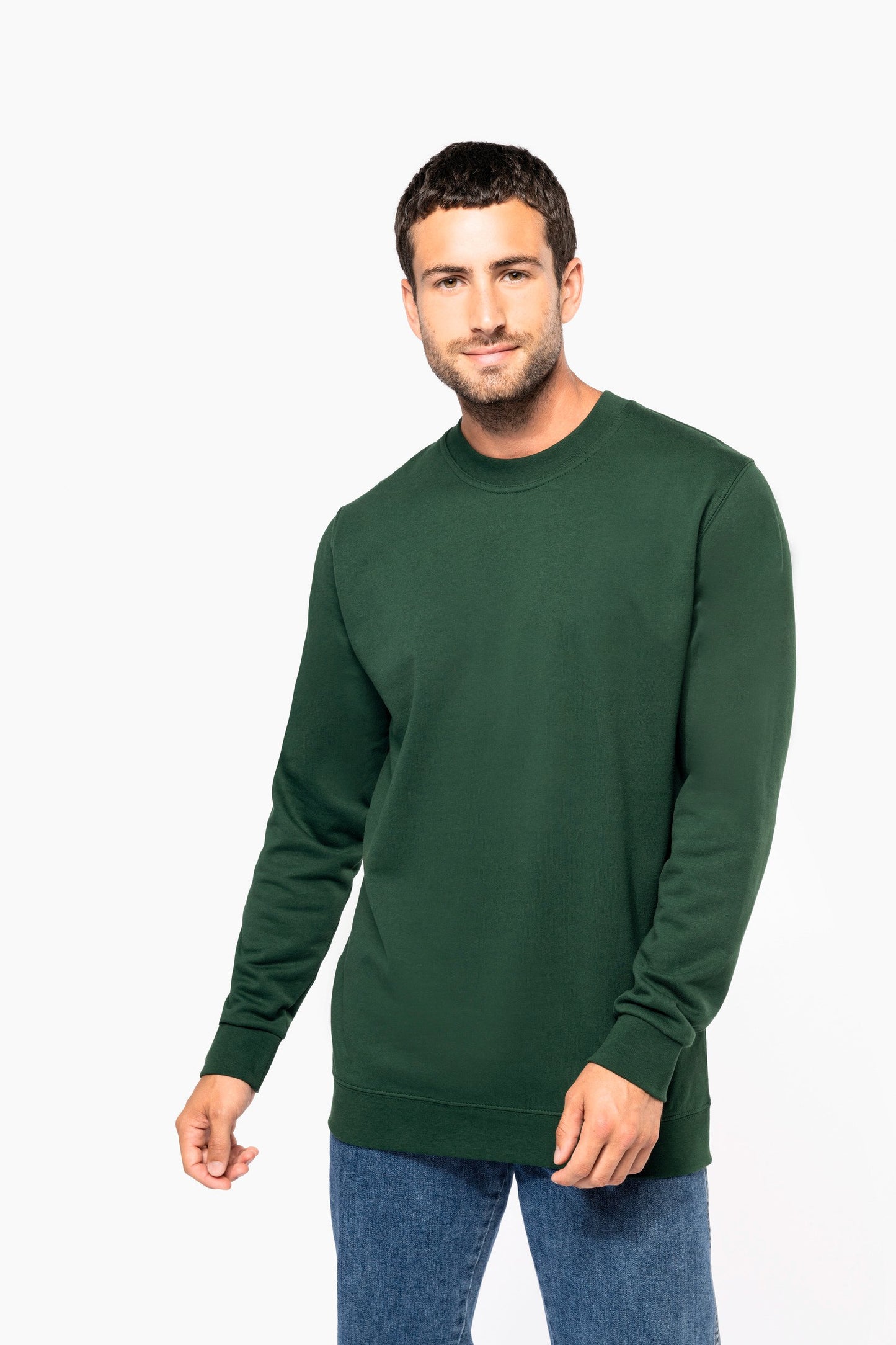 SNS4040 - FELPA UNISEX CON SCOLLO ROTONDO