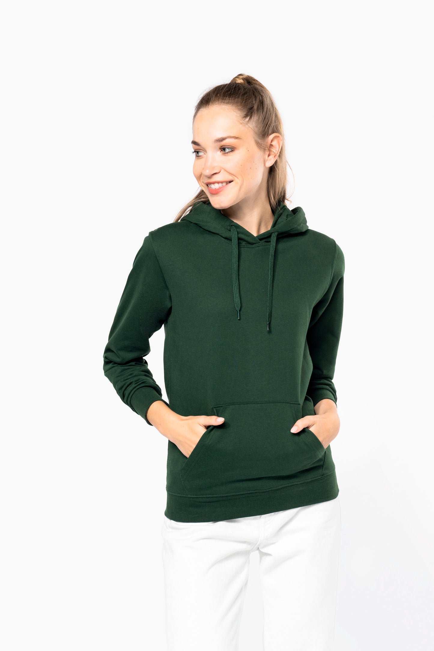 SNG4041 -  SUDADERA CAPUCHA RECICLADA UNISEX