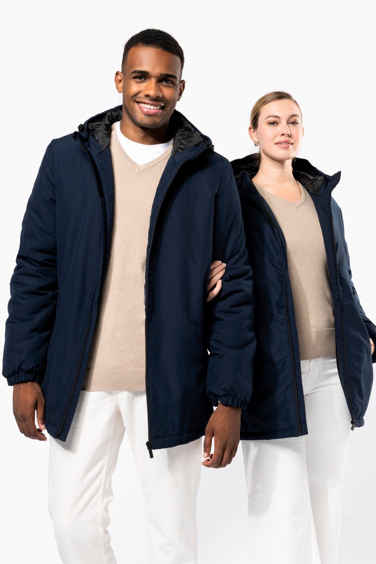 SNCH6152 - CHAQUETA PARKA CON CAPUCHA