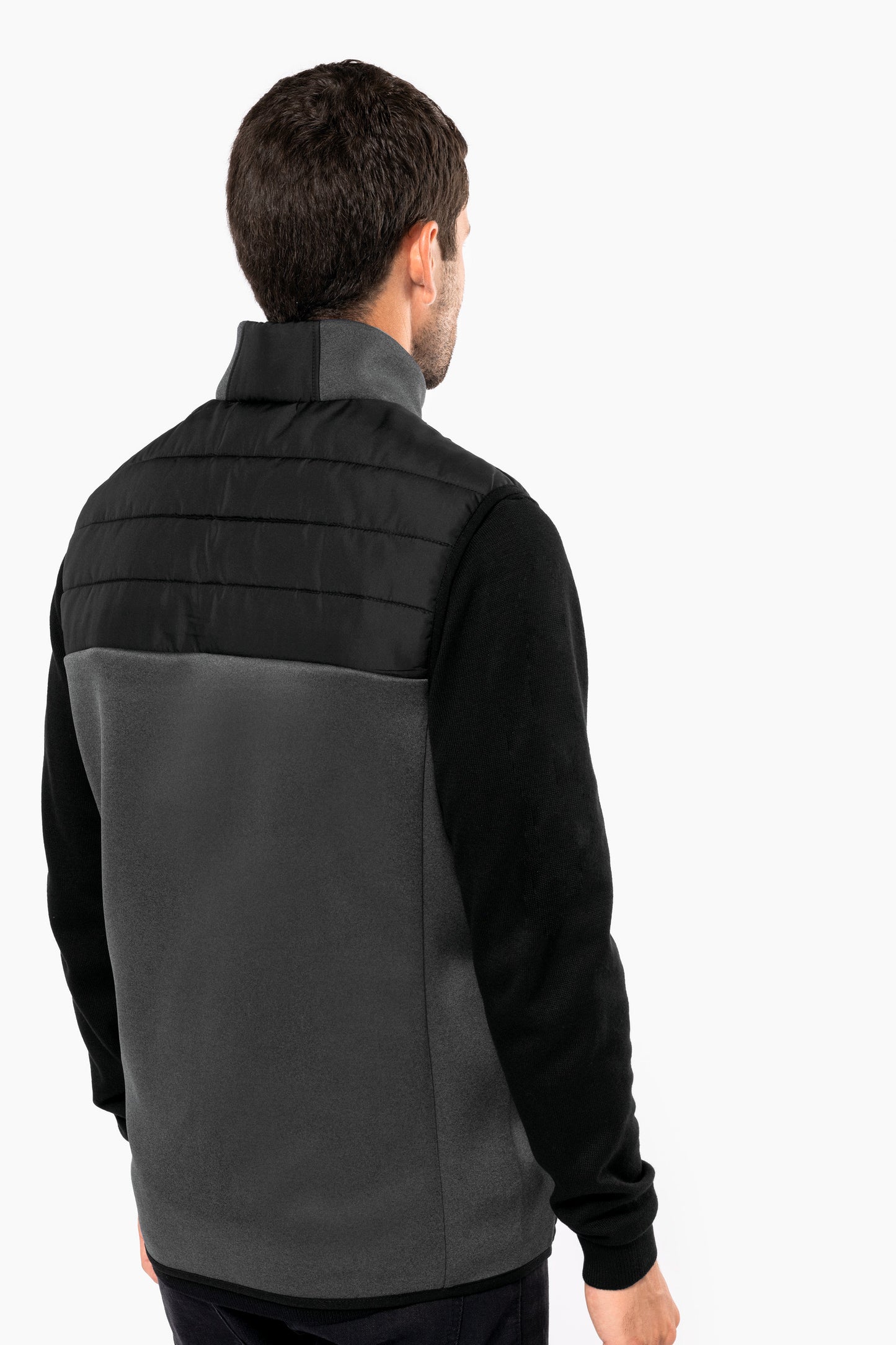 SNCH6170 - GILET BIMATERIALE