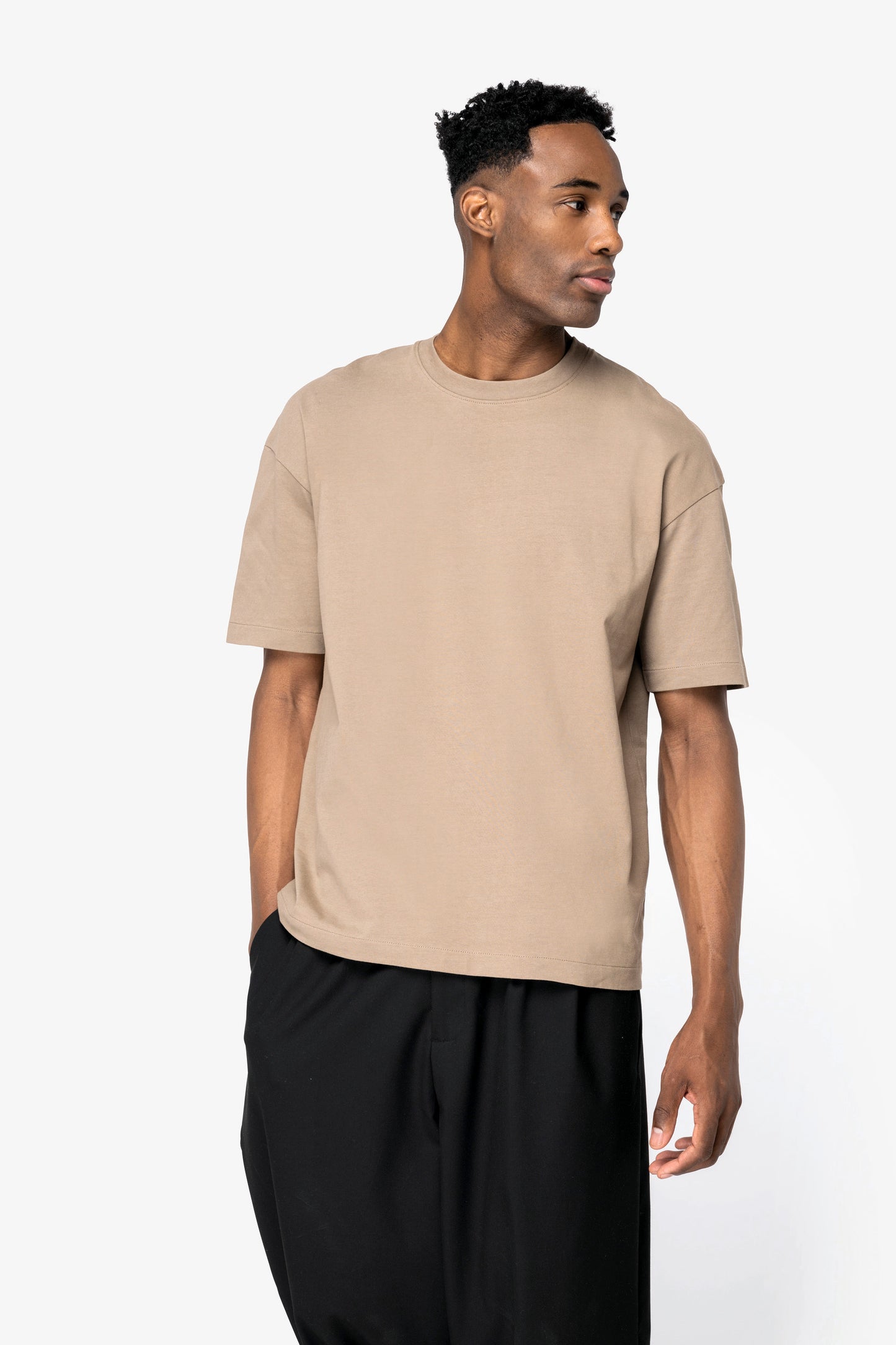 SNC332 - T-SHIRT OVERSIZE POUR HOMMES