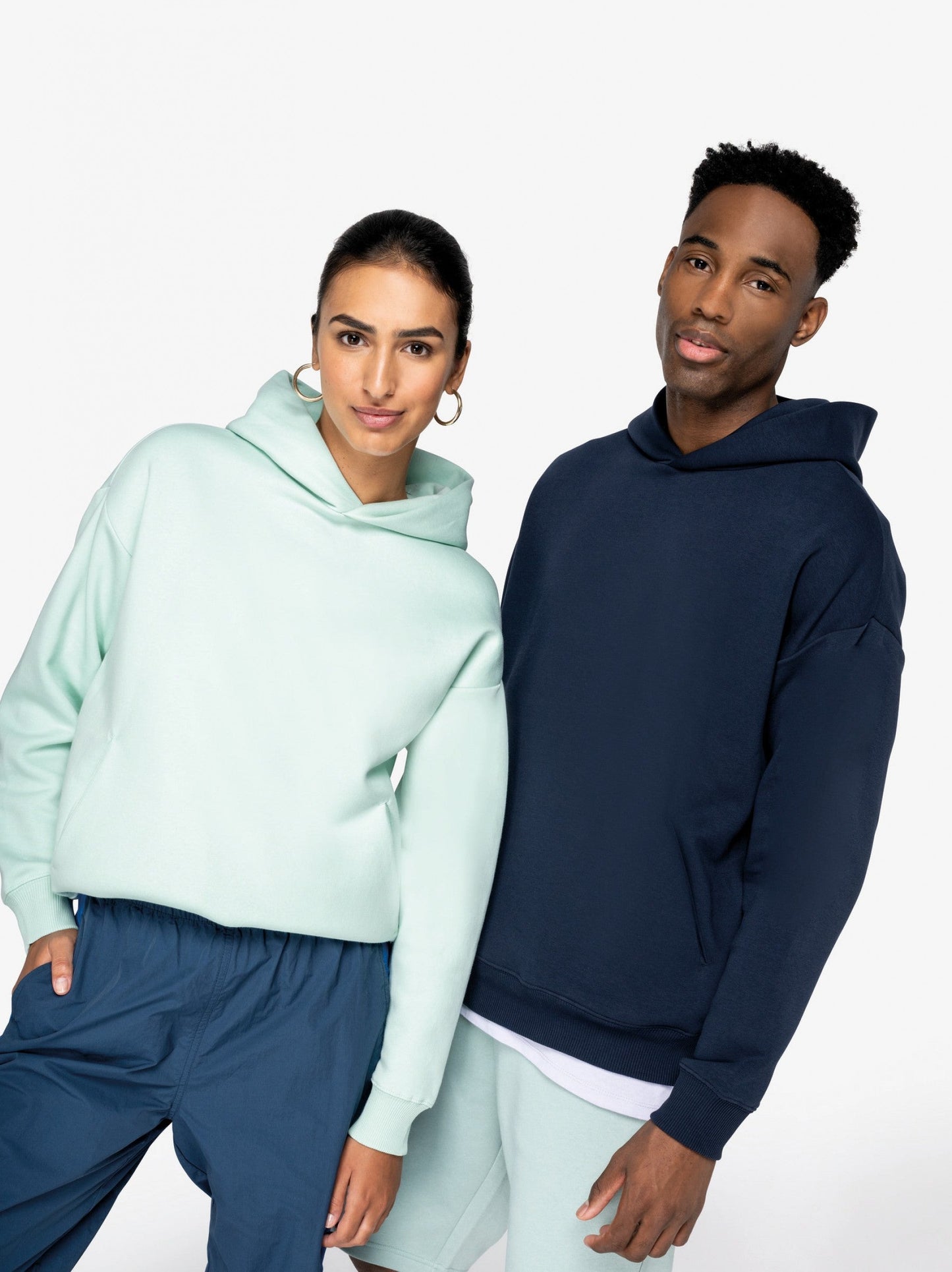 SNS408 - SWEAT À CAPUCHE OVERSIZE.UNISEXE