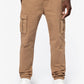 SNPA740 - PANTALONE CARGO EFFETTO LAVATO ECO