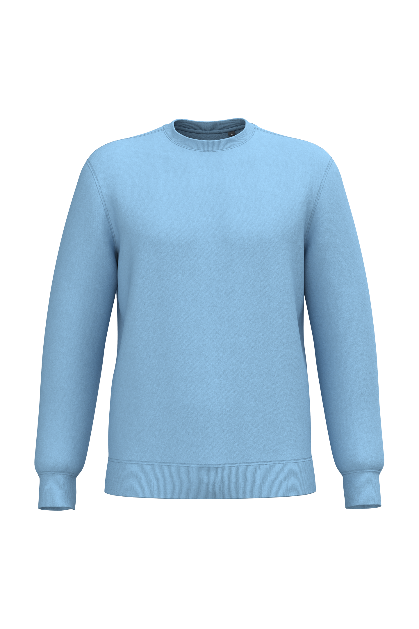 SNS4040 - FELPA UNISEX CON SCOLLO ROTONDO