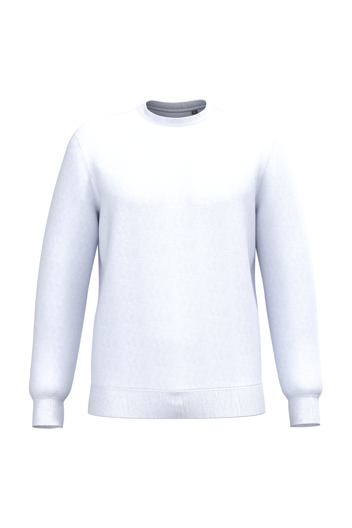 SNS4040 - FELPA UNISEX CON SCOLLO ROTONDO