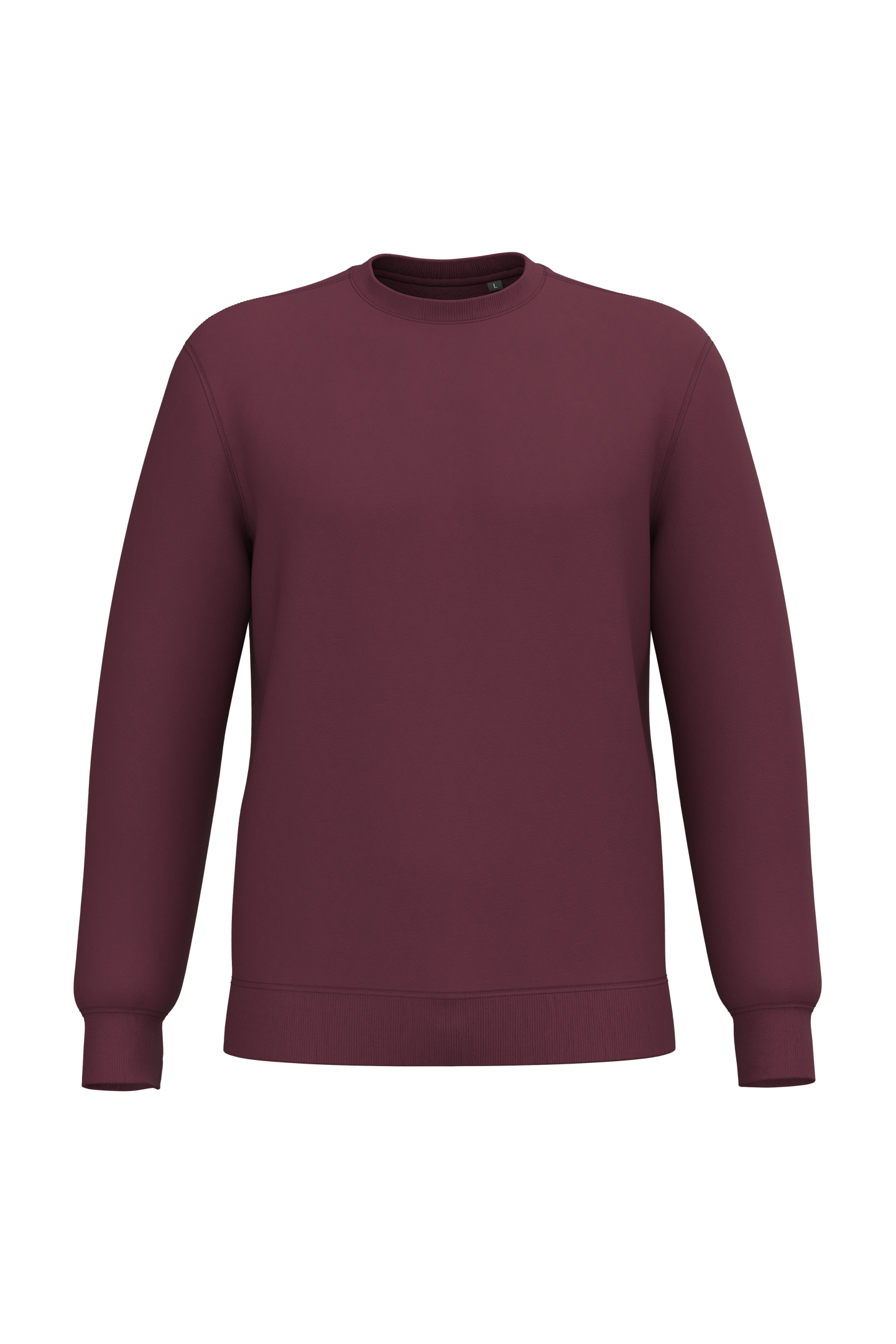 SNS4040 - FELPA UNISEX CON SCOLLO ROTONDO