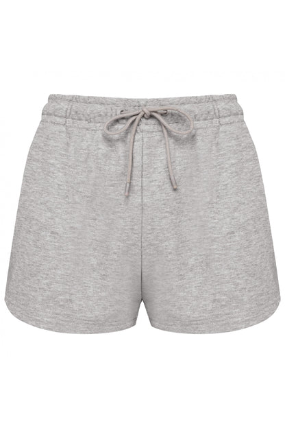 SNPA799 - SHORTS IN PELUCHE ECO NON SPAZZOLATO. DONNE
