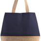 SNB0235 -BOLSA SHOPPER DE YUTE Y ANGODÓN CANVAS